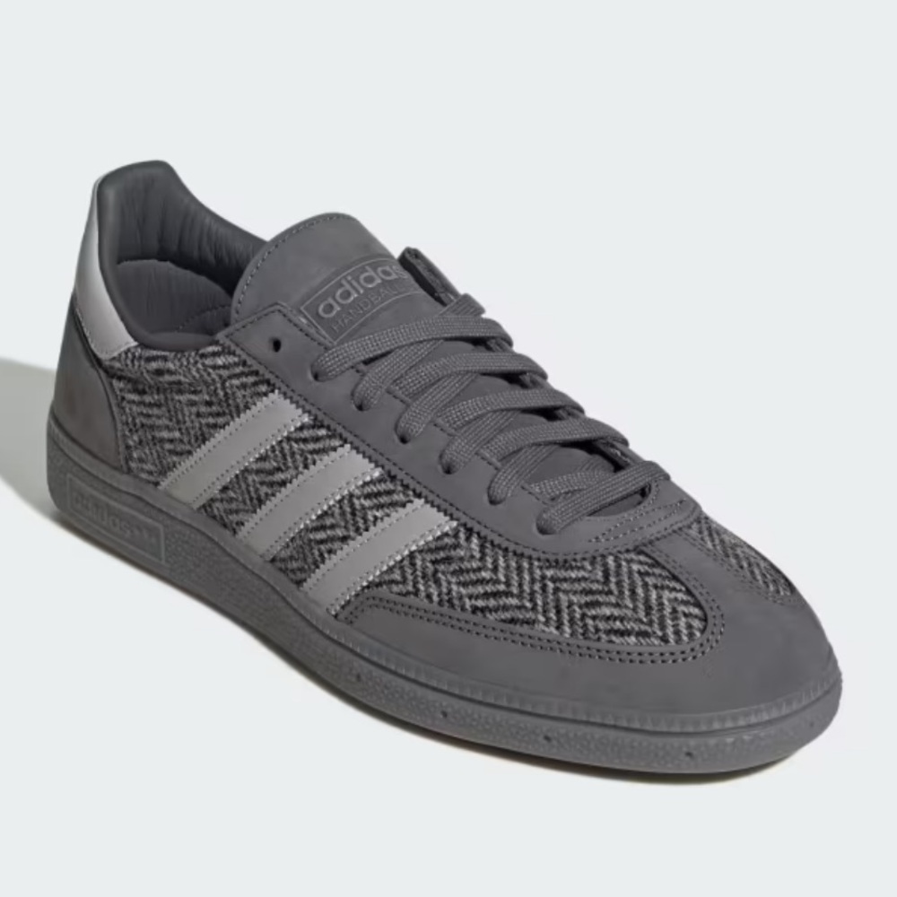 adidas x Harris Tweed Handball Spezial Grey Tweed
